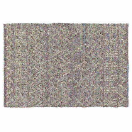 Baxton Studio Graydon Modern and Contemporary Multi-Colored Handwoven Fabric Blend Area Rug 187-11851-Zoro